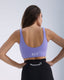 CLASSIC PURPLE SCOOP NECK BRA TOP