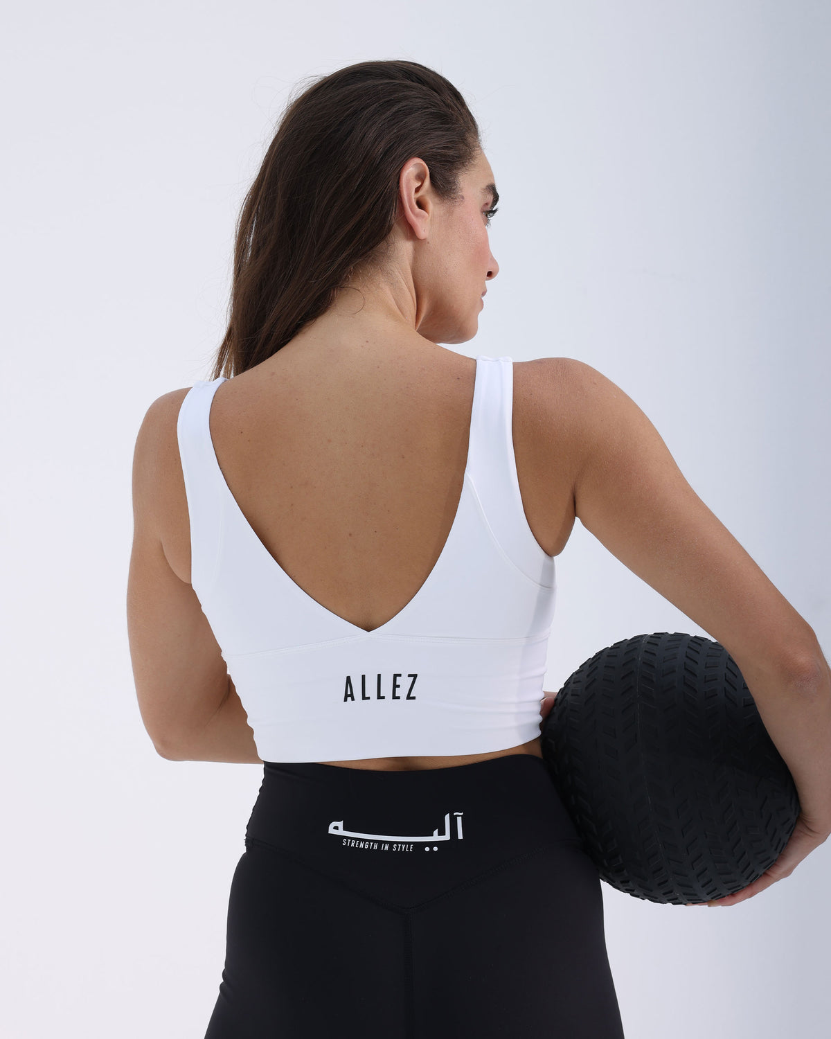 V-BACK LONGLINE CROP