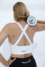 CROSS BACK ELONGATED SPORTS BRA