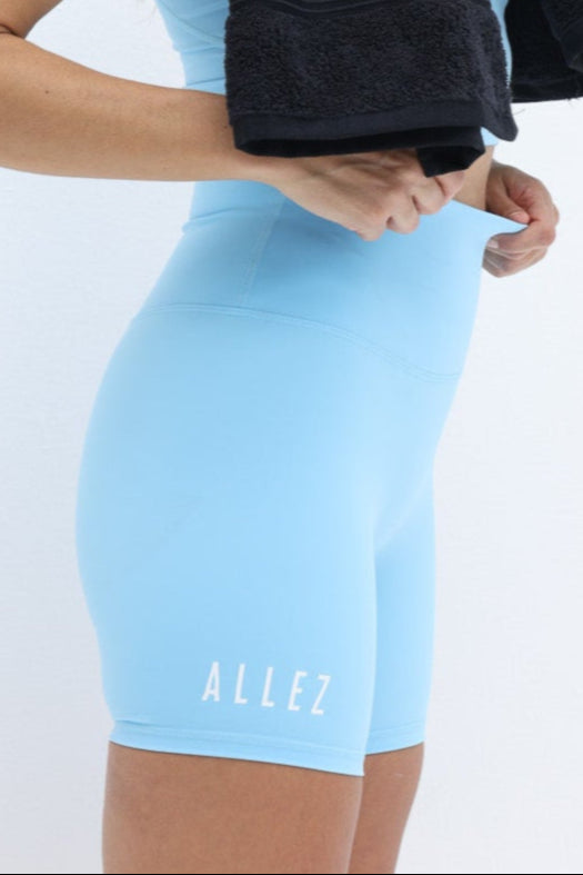 6” SHORTS  WITH INNER POCKET BLUE