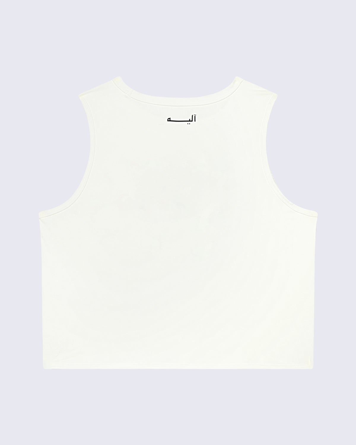 WAIST-LENGTH LOOSE VEST WHITE