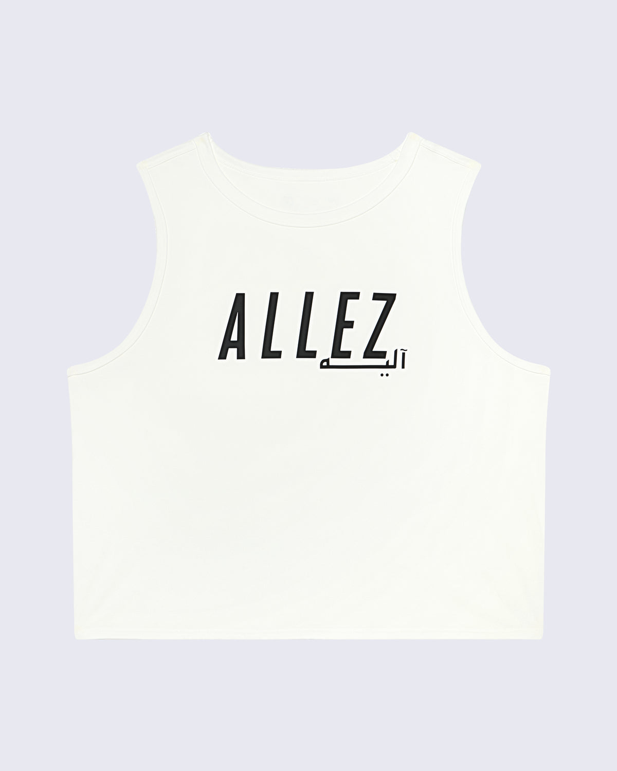 WAIST-LENGTH LOOSE VEST WHITE