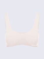 CURVED SPORTS BRA SAND