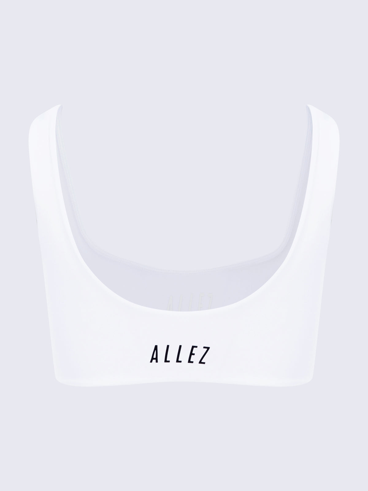 CURVED SPORTS BRA WHITE