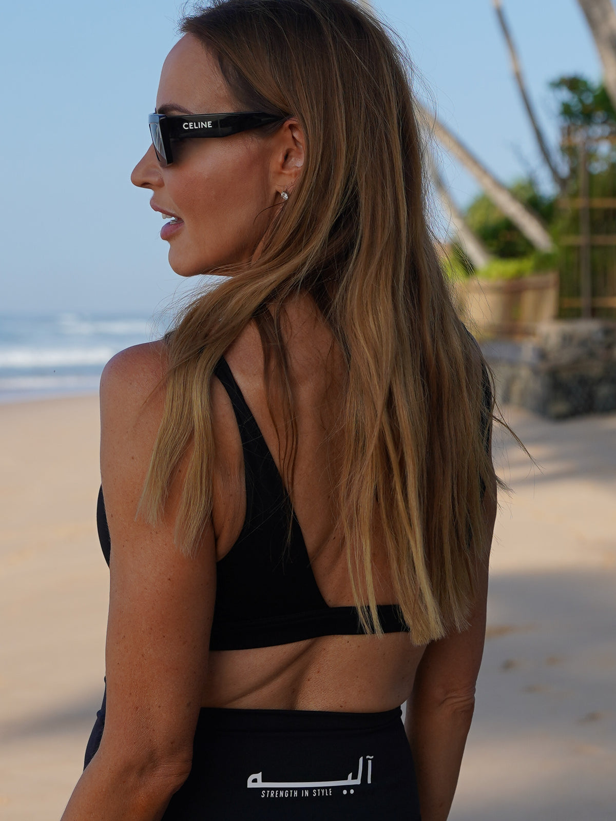 PLUNGE SPORTS BRA BLACK