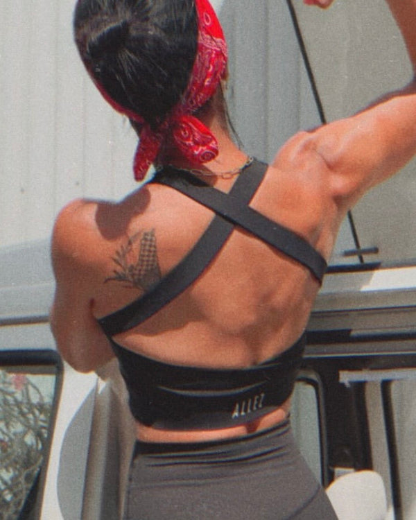 CROSS BACK SPORTS BRA
