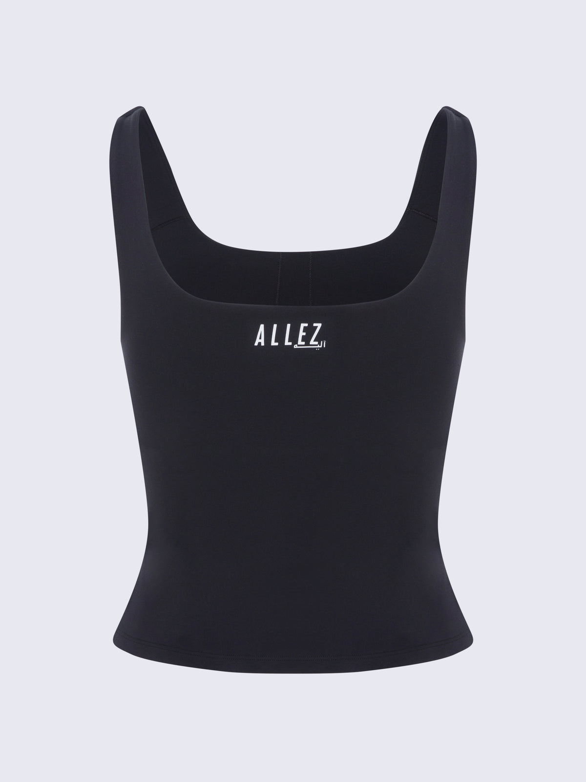 SCULPTING SUPPORT VEST TOP BLACK