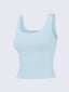 SCULPTING SUPPORT VEST TOP AZURE